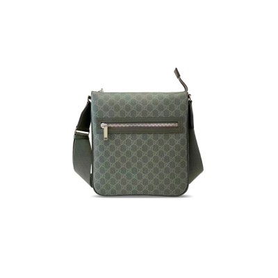 GUCCI GG SUPREME MONOGRAM MESSENGER BAG 792081 (30*27*4.5cm)